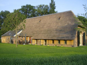 Staying in a thatched barn with bedroom Achterhoek